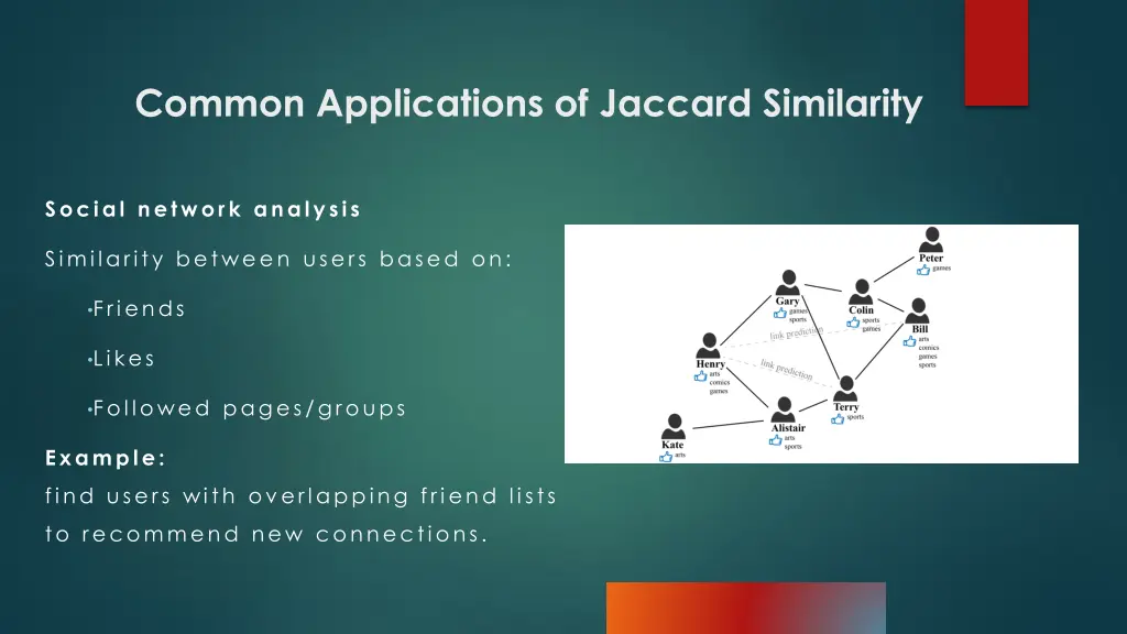 common applications of jaccard similarity 3