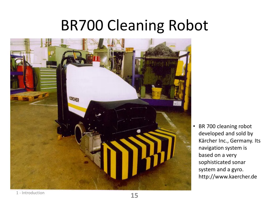 br700 cleaning robot