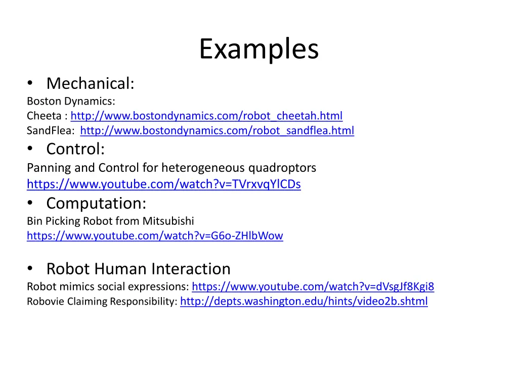 examples