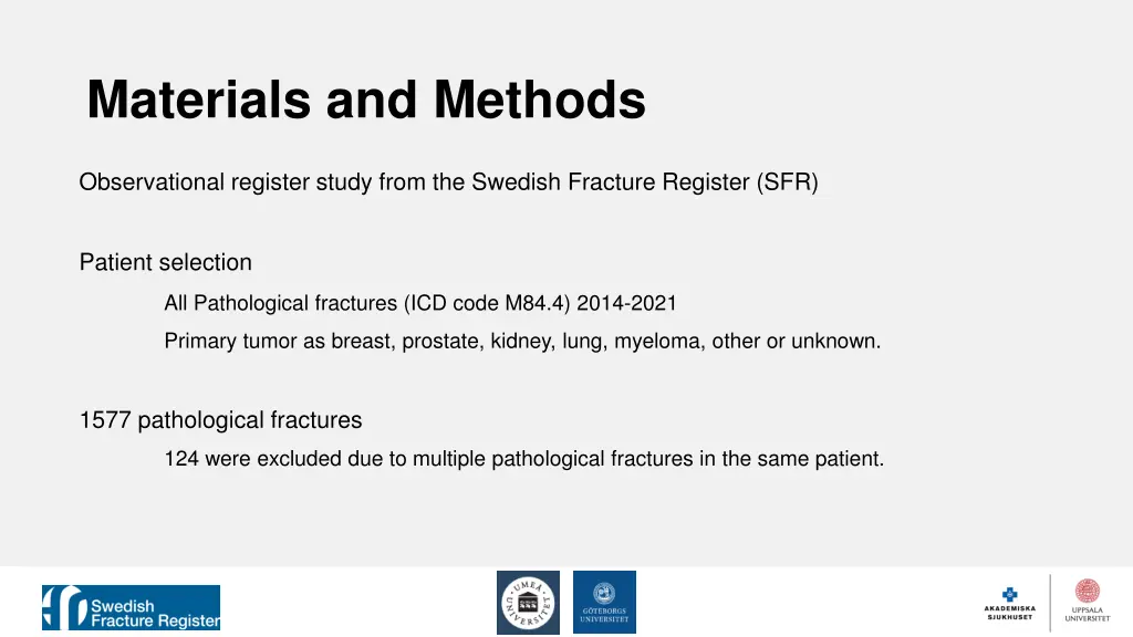 materials and methods