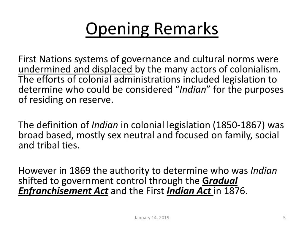 opening remarks 3