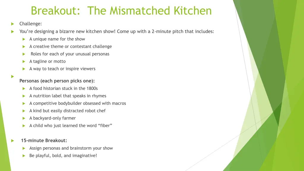 breakout the mismatched kitchen