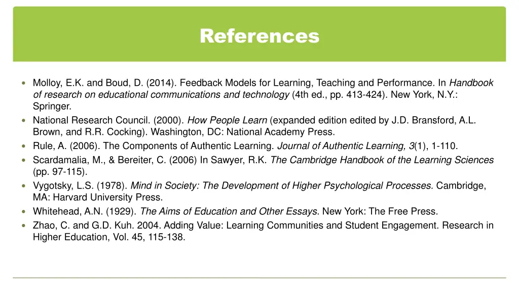 references 1