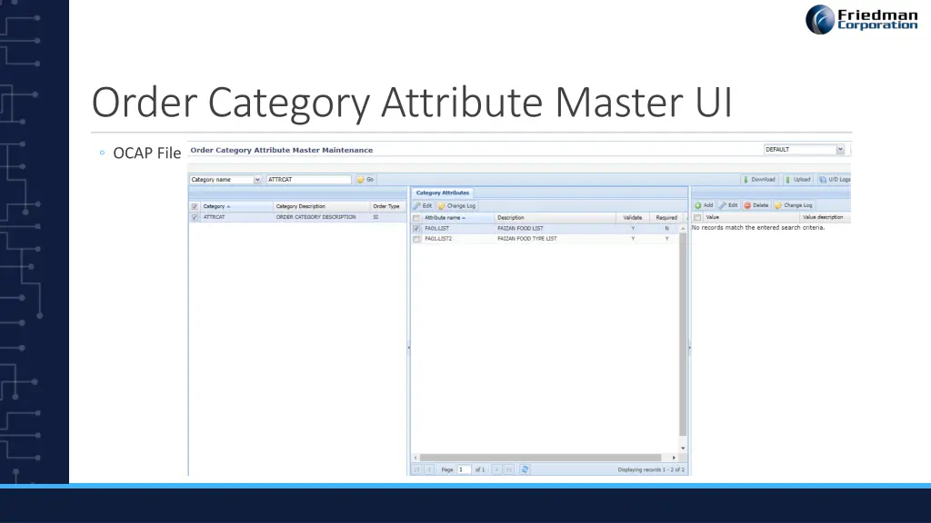 order category attribute master ui 1