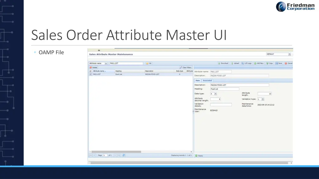 sales order attribute master ui 1
