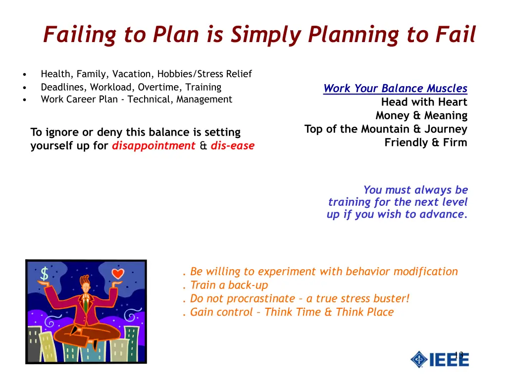 failing to plan is simply planning to fail