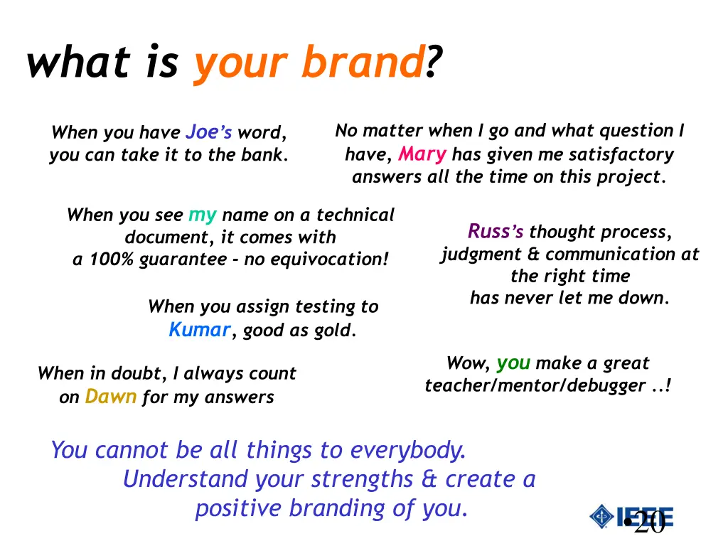 what is your brand