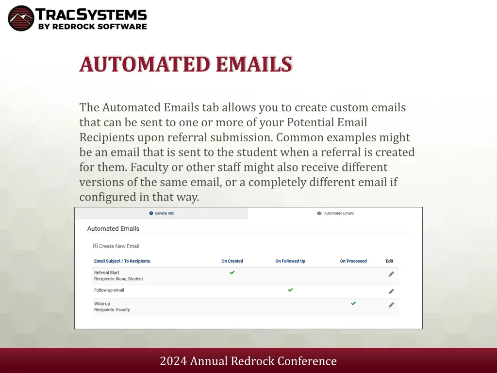automated emails