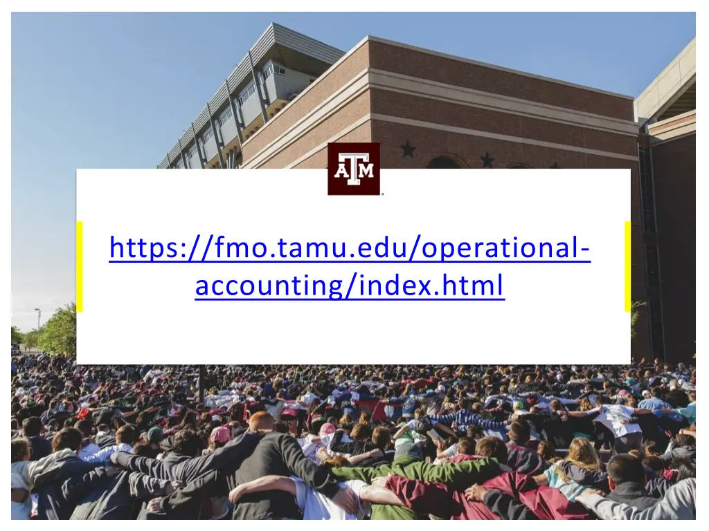https fmo tamu edu operational accounting index