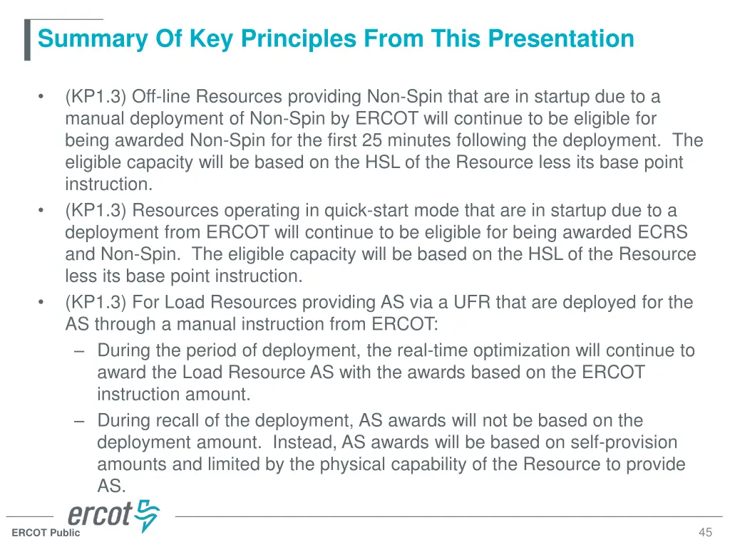 summary of key principles from this presentation 2
