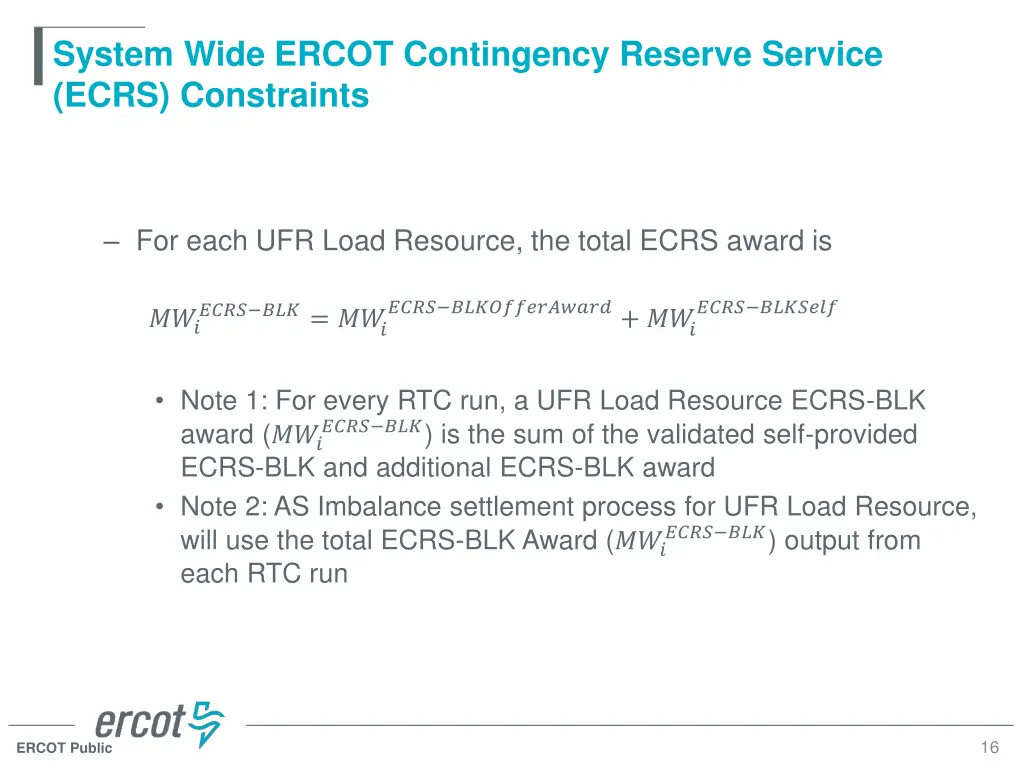 system wide ercot contingency reserve service 1