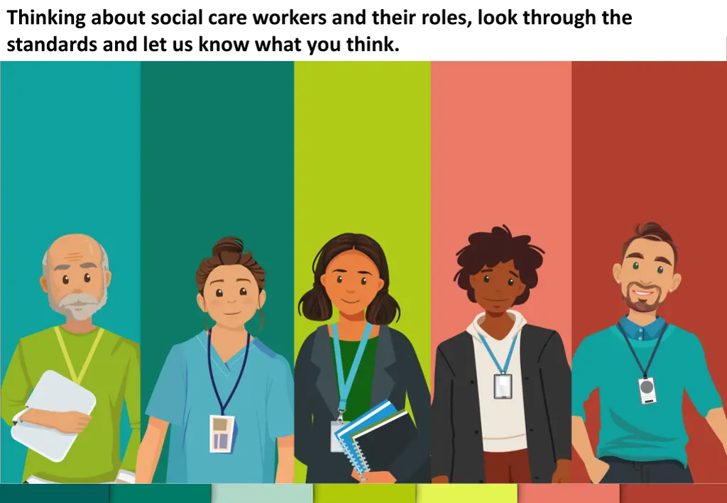 thinking about social care workers and their