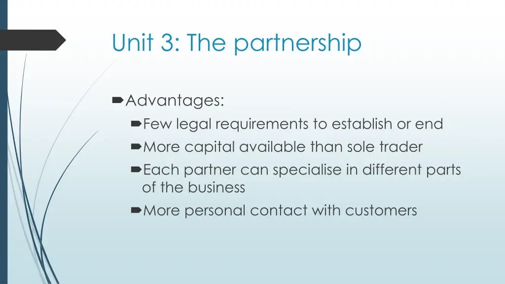 unit 3 the partnership 4