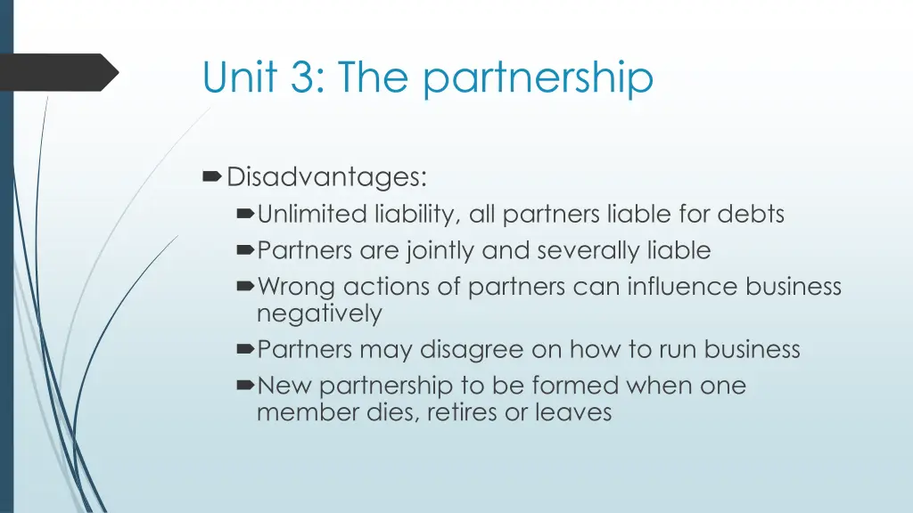 unit 3 the partnership 5