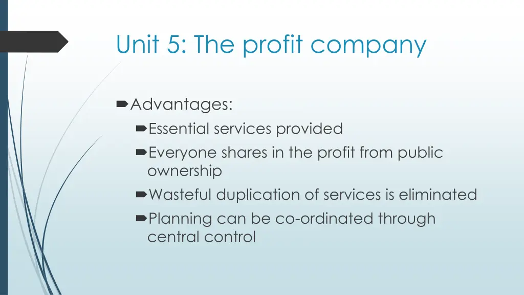 unit 5 the profit company 14