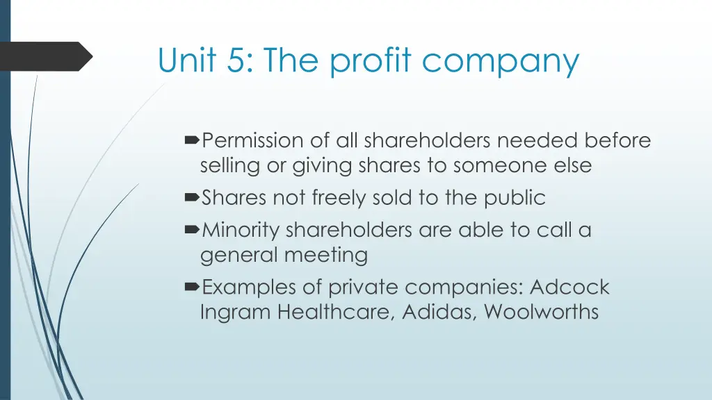 unit 5 the profit company 4
