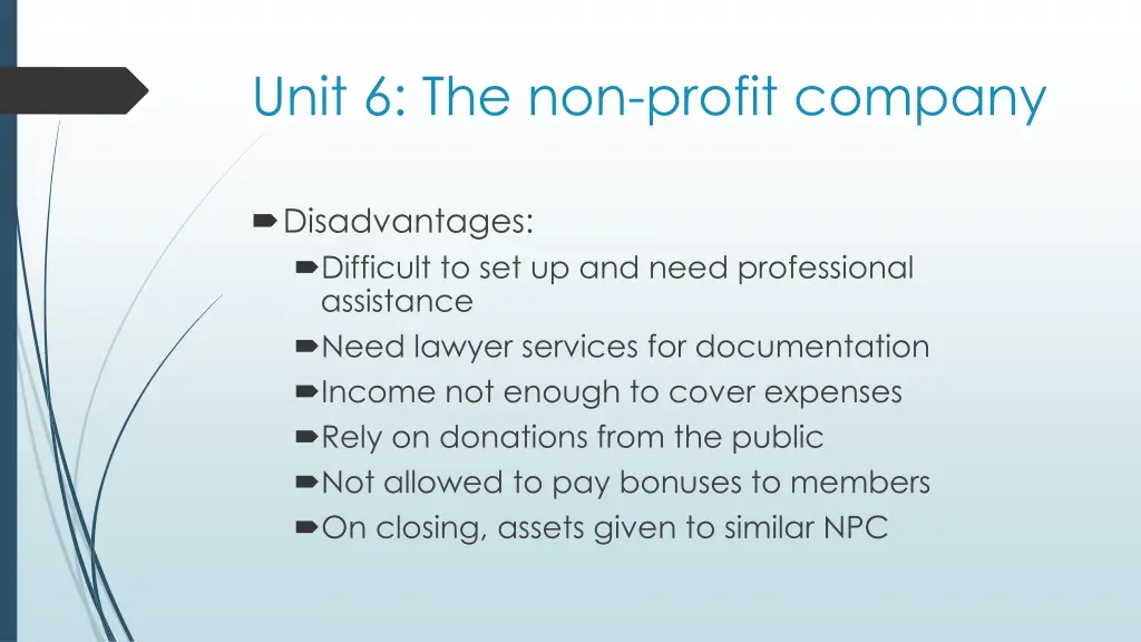 unit 6 the non profit company 3