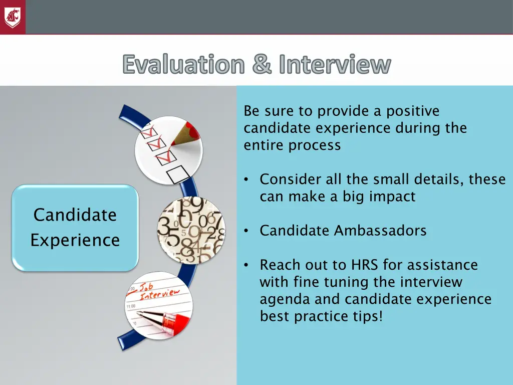 evaluation interview 1