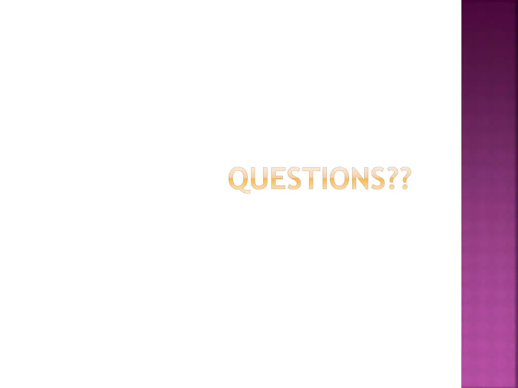 questions