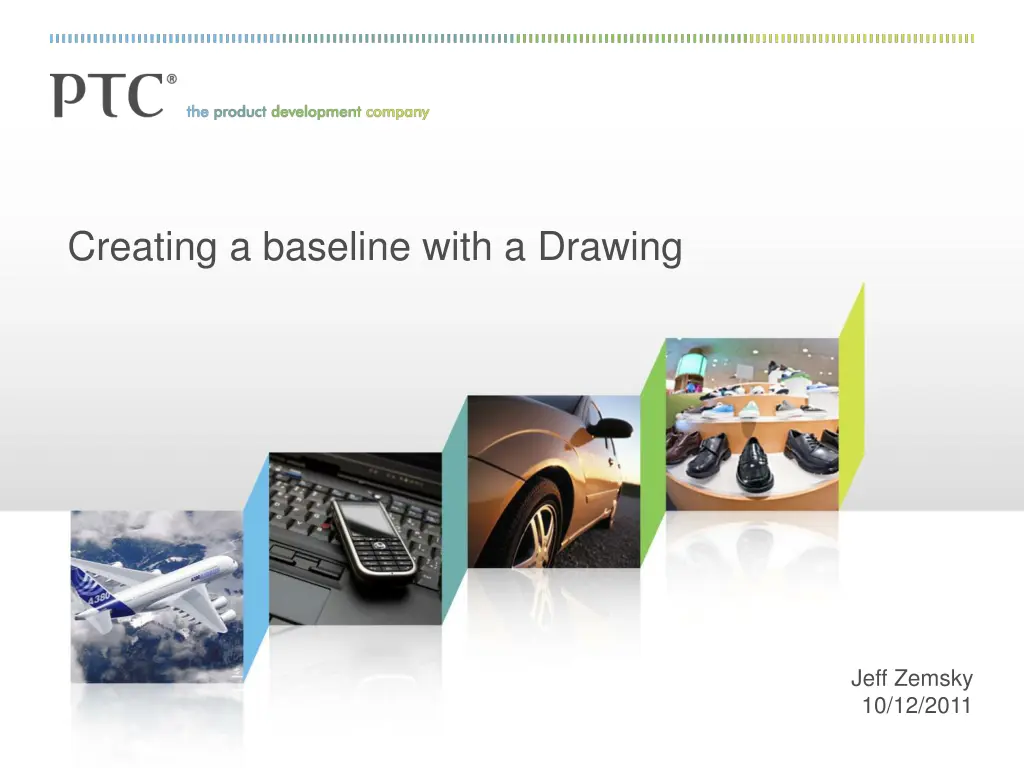 creating a baseline with a drawing
