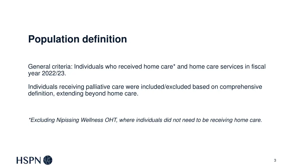 population definition