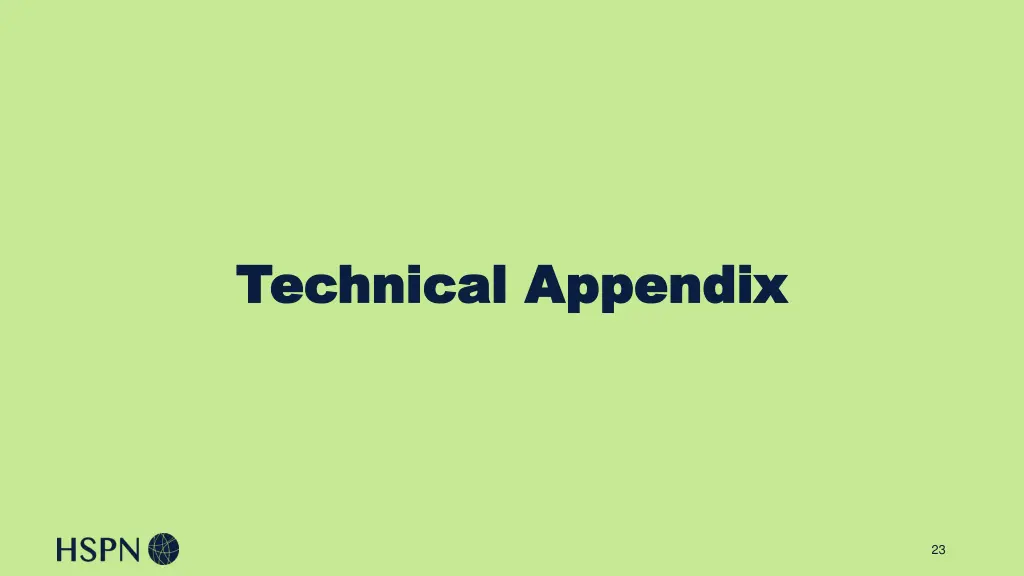 technical appendix technical appendix