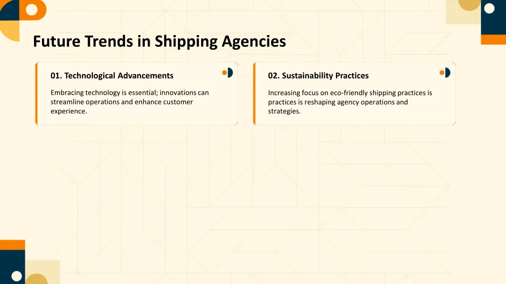 future trends in shipping agencies