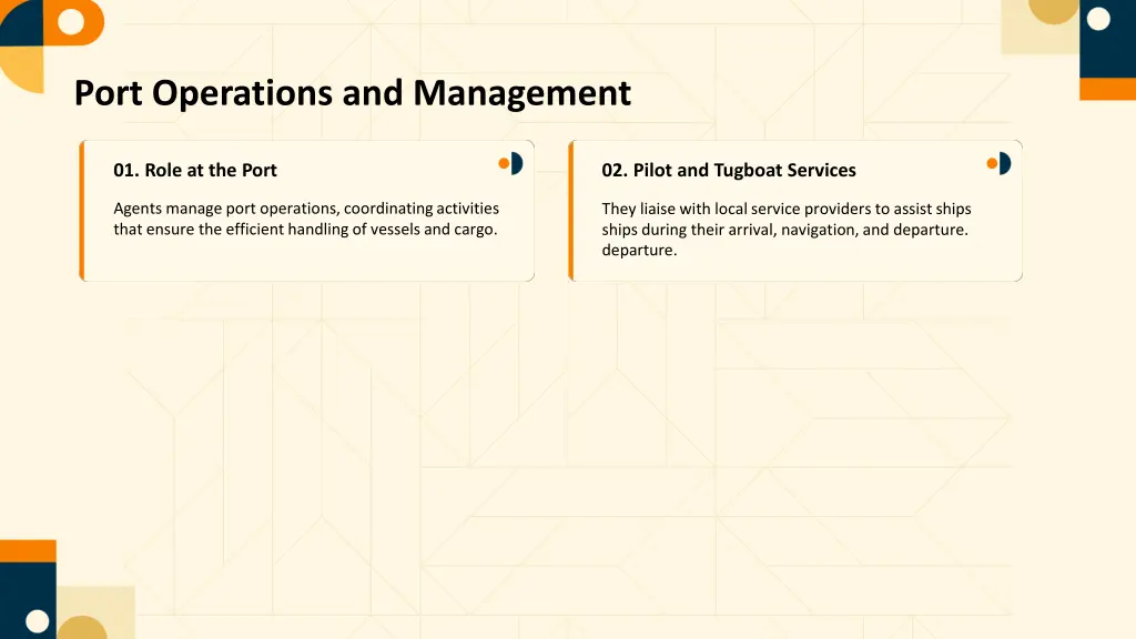 port operations and management