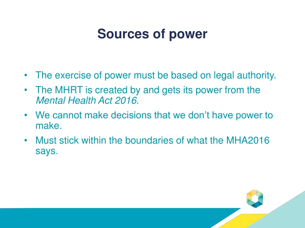 sources of power