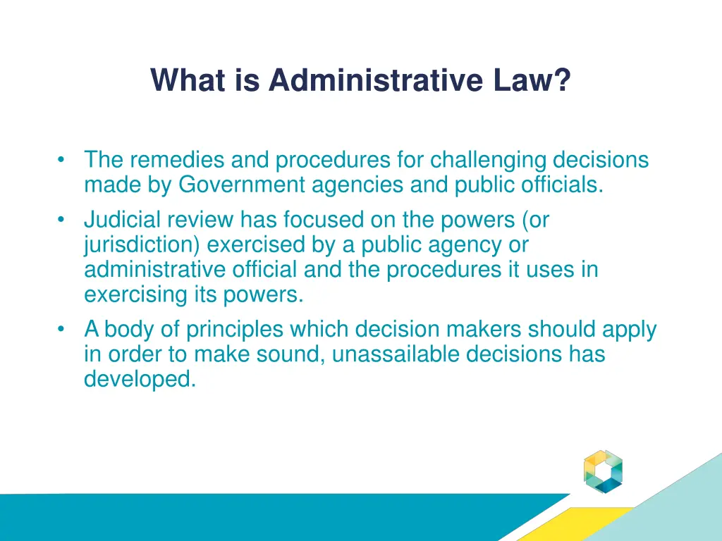 what is administrative law