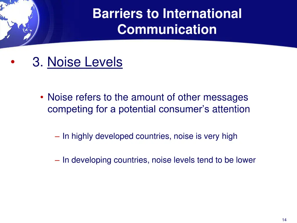 barriers to international communication 3