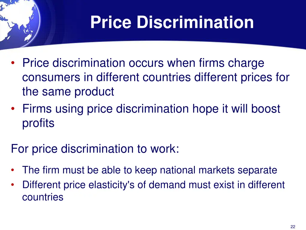 price discrimination