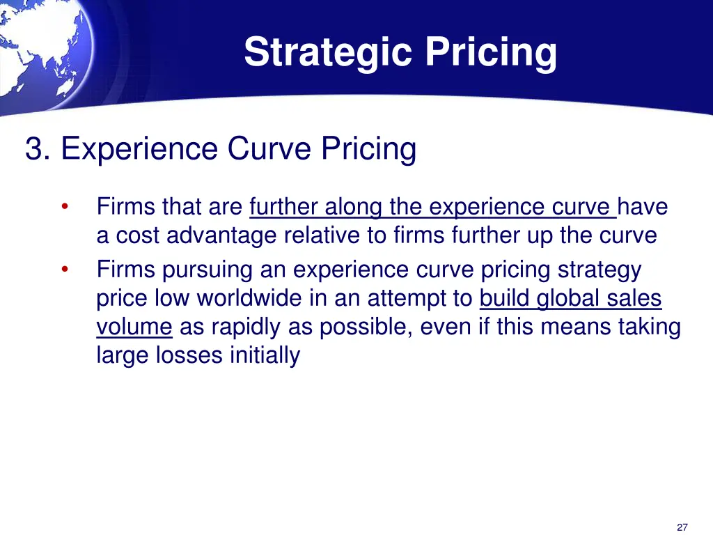 strategic pricing 3