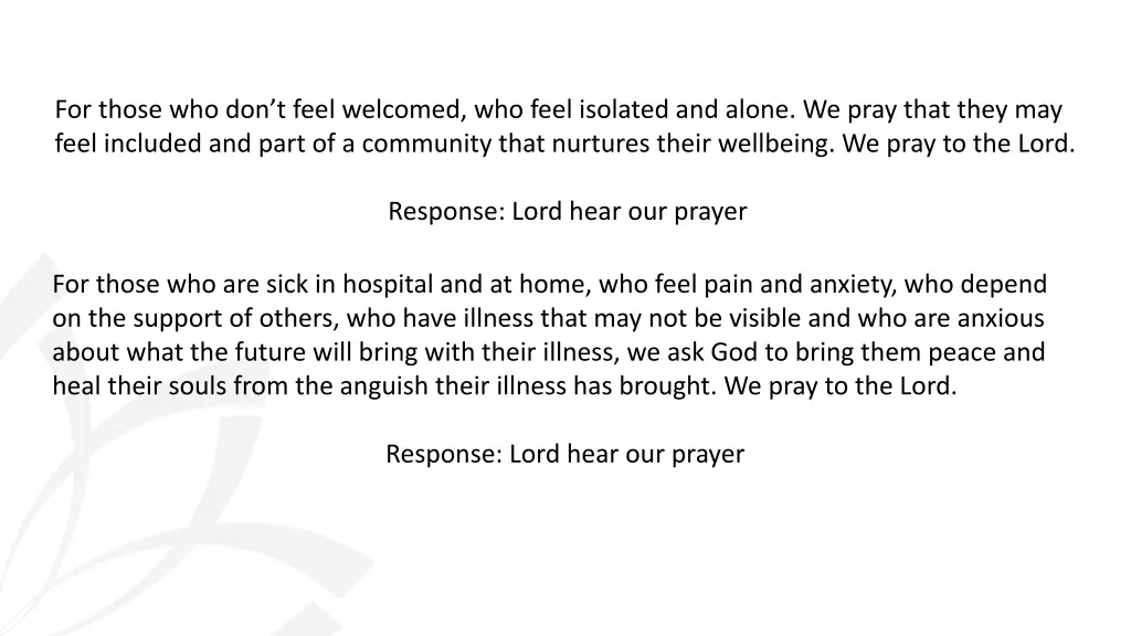 for those who don t feel welcomed who feel