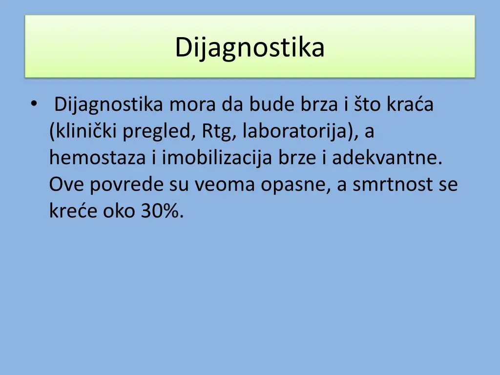 dijagnostika