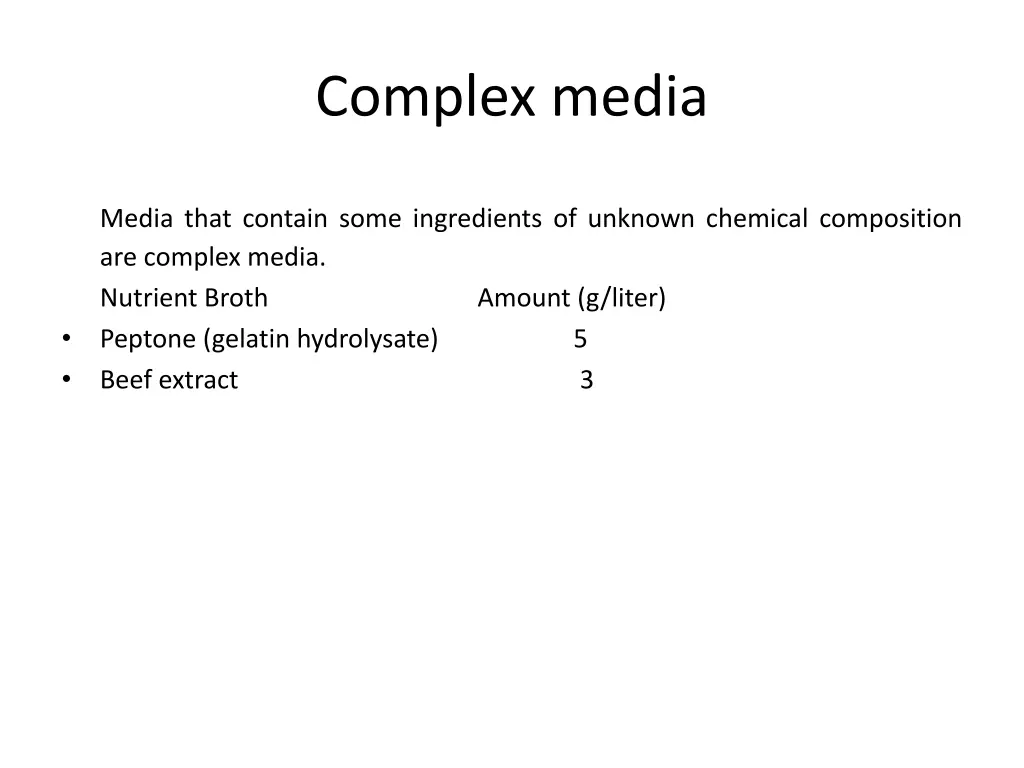 complex media
