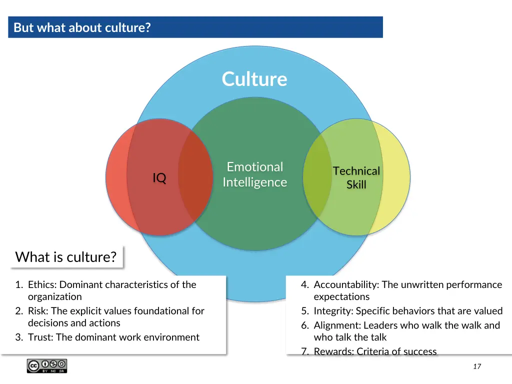 but what about culture