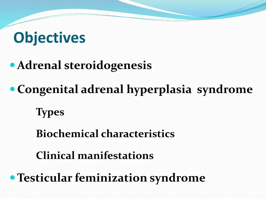objectives