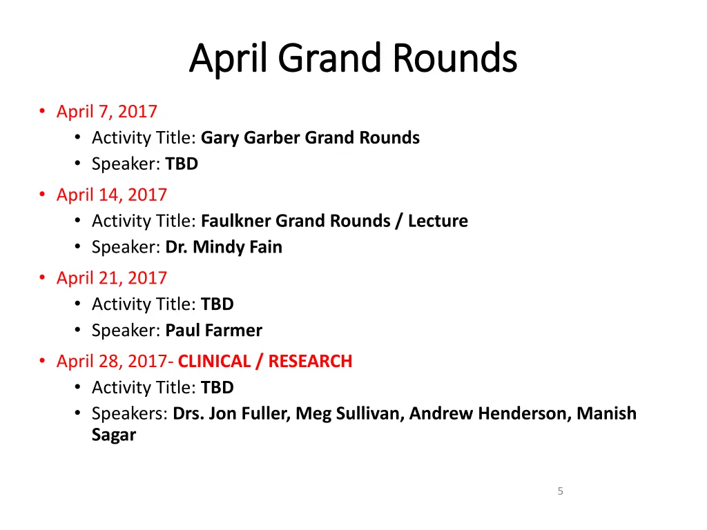 april grand rounds april grand rounds