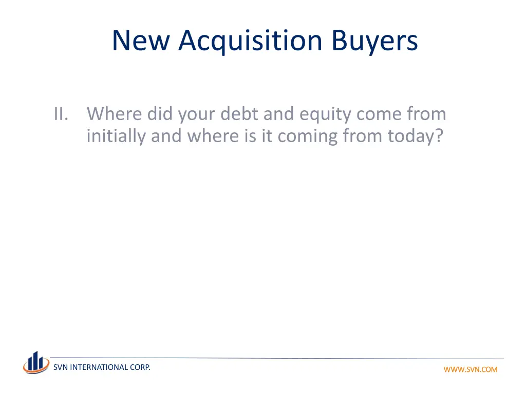 new acquisition buyers 1
