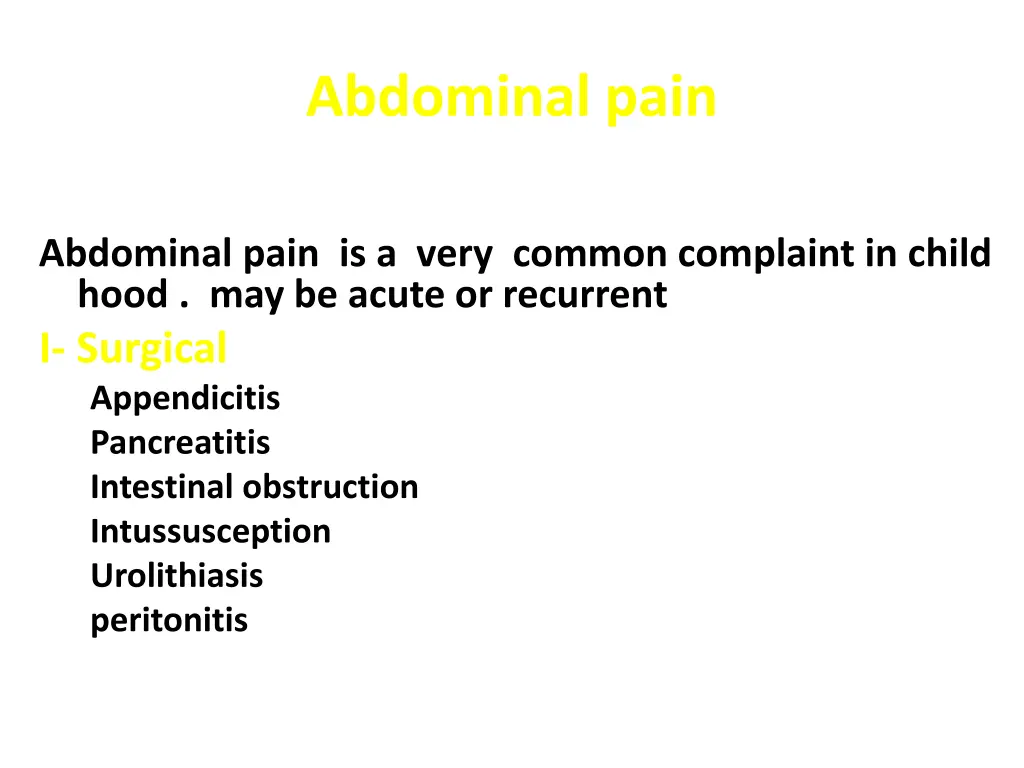 abdominal pain 1