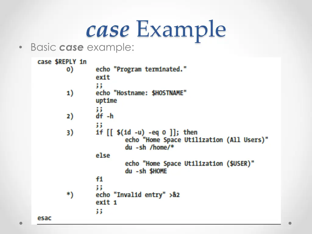 case example basic case example