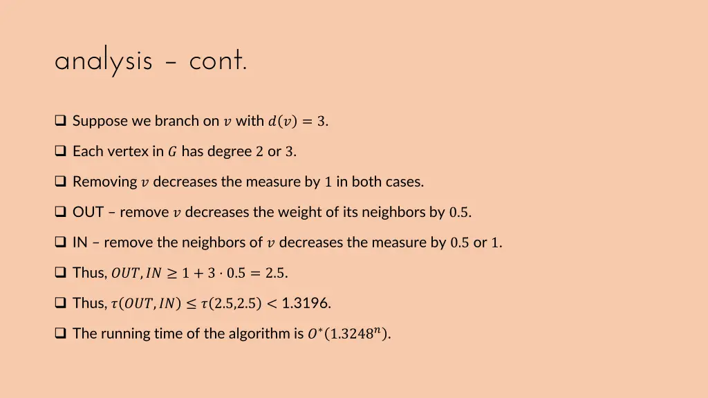 analysis cont 2
