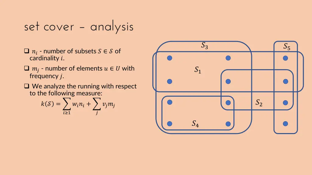 set cover analysis