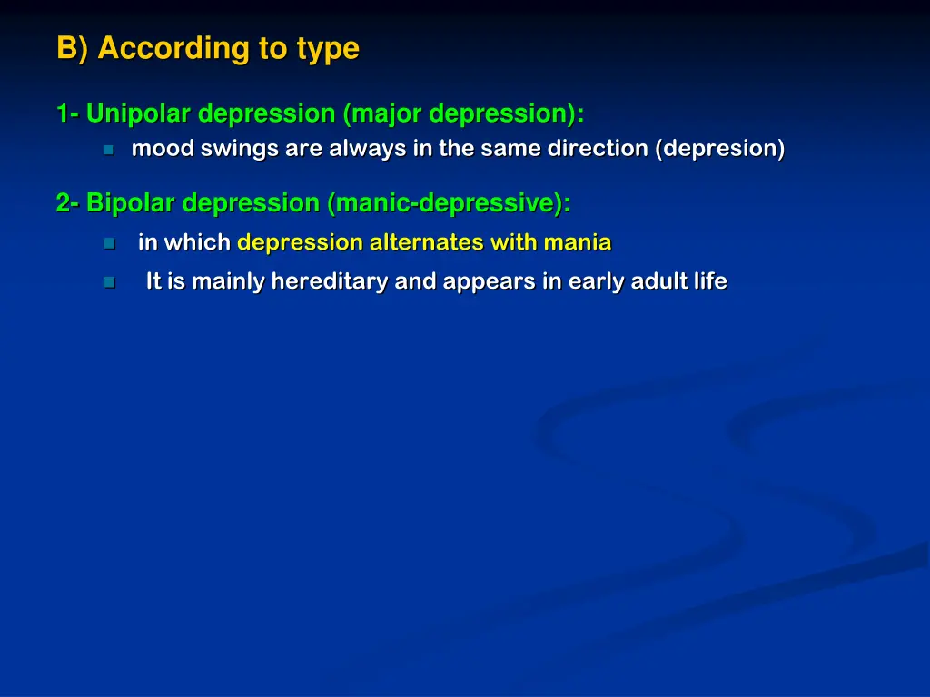 b according to type