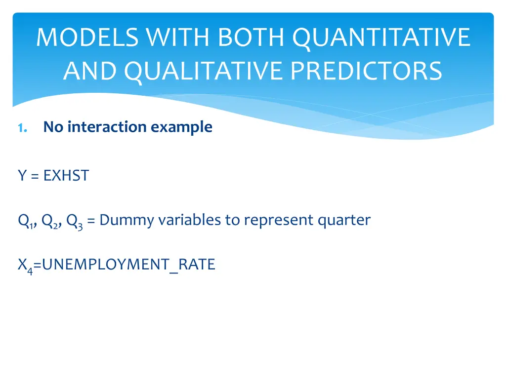 models with both quantitative and qualitative