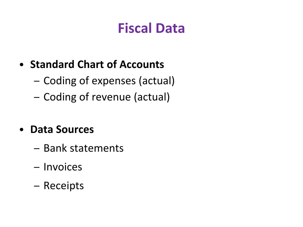 fiscal data