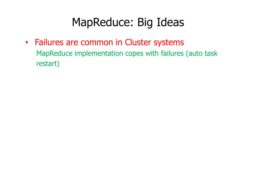 mapreduce big ideas 1