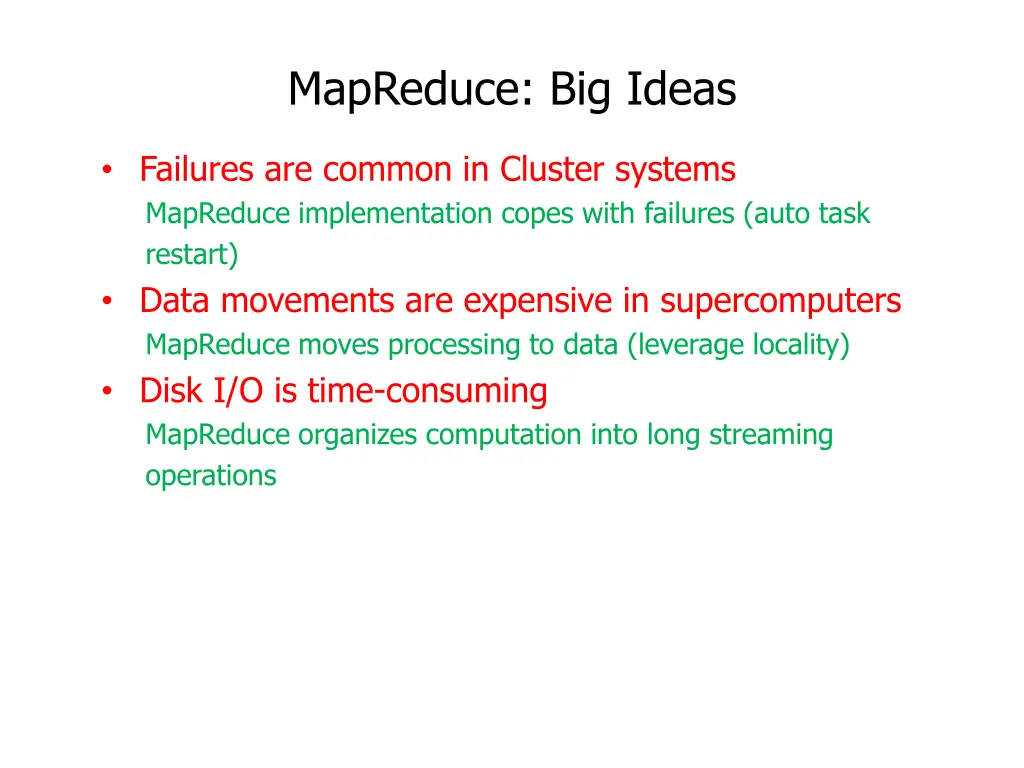 mapreduce big ideas 3