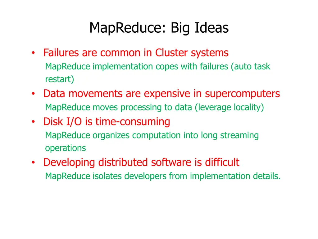 mapreduce big ideas 4